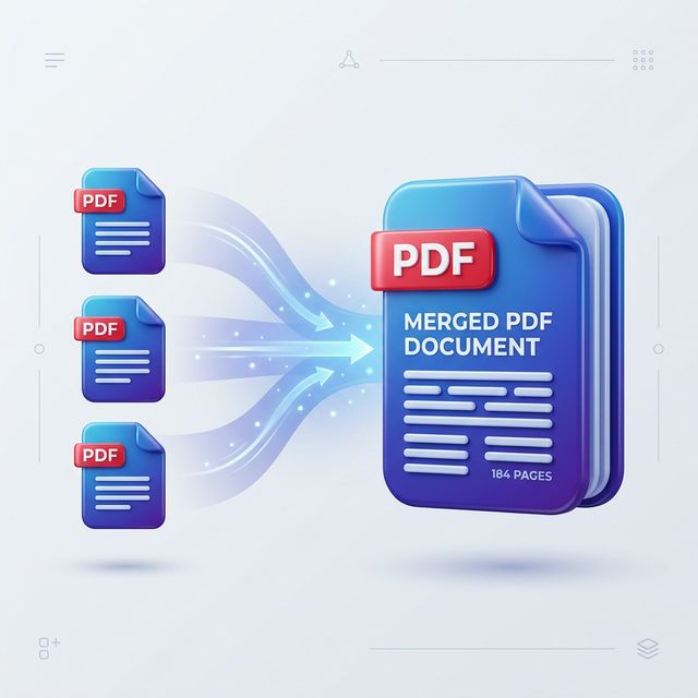 Merging PDF files demo